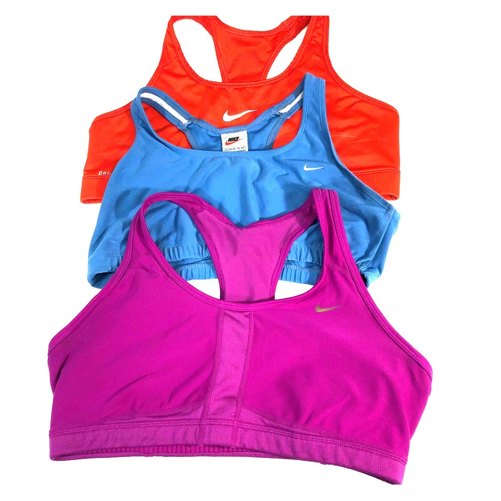 3 Nike XL sports bras